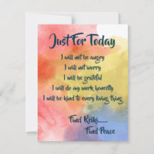 Reiki, Rechercher l'aquarelle de paix