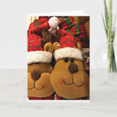 CARTE **REINDEER DIT MERRRRY NOËL** (Devant)