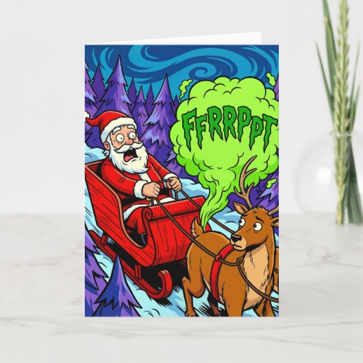 Carte Reindeer Engine Trouble (Devant)