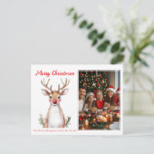 Carte Reindeer Reveler (Debout devant)