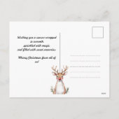 Carte Reindeer Reveler (Dos)