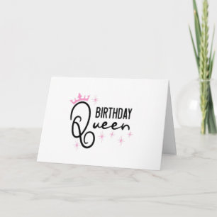 CARTE *REINE* C'EST VOTRE ANNIVERSAIRE - RENDEZ-LE SPÉCI