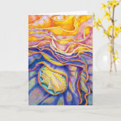 Carte Reine de conque (Fleur jaune)