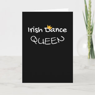 Carte Reine de danse irlandaise Irish Dancing St. Patr