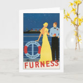 Carte Reine de Furness des Bermudes (Fleur jaune)