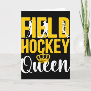 Carte Reine de hockey sur gazon Reine de hockey sur gazo