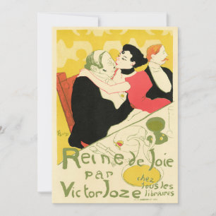Carte Reine de Joie (Reine du Plaisir) Toulouse Lautrec