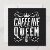 Carte reine de la caféine (Dos)