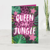 Carte Reine de la Jungle (Devant)