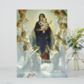 Carte Reine des Anges (par Bouguereau) (Debout devant)