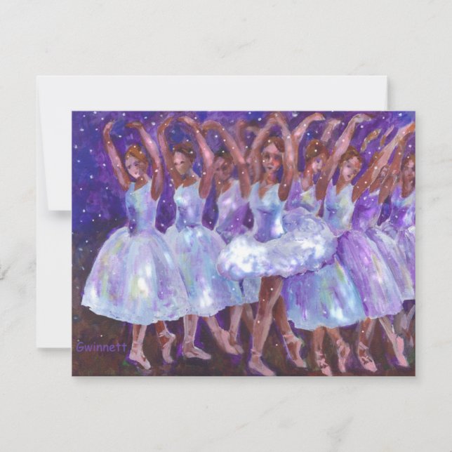 Carte Reine des neiges (Devant)