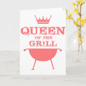 Carte Reine Du Grill, Rose (Fleur jaune)