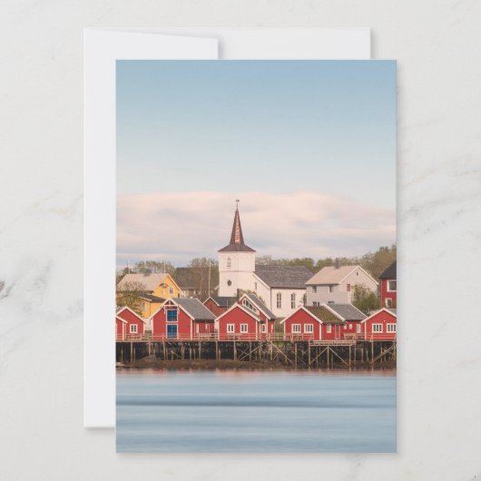 Carte Reine Lofoten Norvège (Devant)