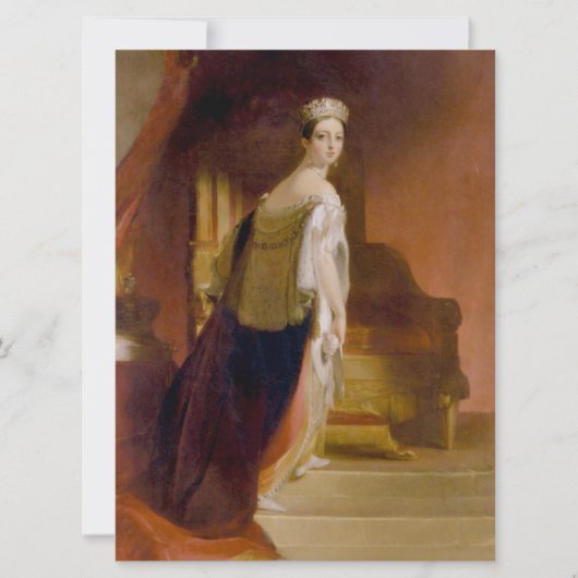 Carte Reine Victoria (par Thomas Sully) (Devant)