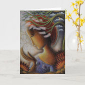 Carte Réinventer la roue (Fleur jaune)