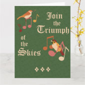 Carte Rejoignez le triomphe du ciel (Fleur jaune)