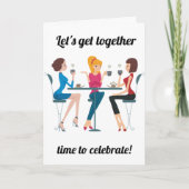 CARTE REJOINDRE POUR CÉLÉBRER VOTRE ANNIVERSAIRE* (Devant)