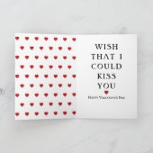Carte Relation amoureuse à distance Saint-Valentin (Intérieur)