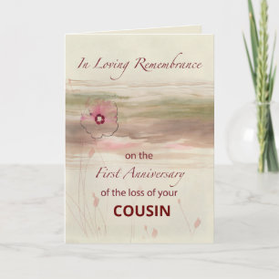 Carte Relation personnalisée Souvenir 1er anniversaire