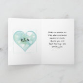 Carte Relation romantique en ligne Saint-Valentin (Intérieur)