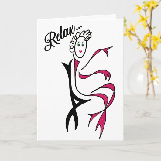 CARTE RELAX-CHEMO (Fleur jaune)