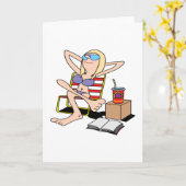 Carte Relaxation de la Fête du Travail (Fleur jaune)