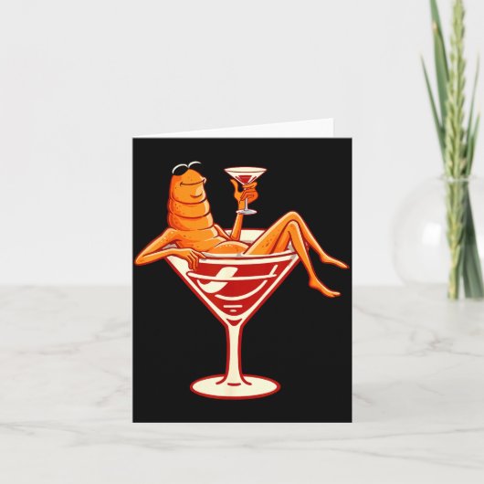 Carte Relaxed Marcus The Worm Tail Funny Marcus The Worm (Devant)