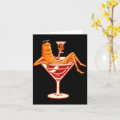 Carte Relaxed Marcus The Worm Tail Funny Marcus The Worm (Fleur jaune)