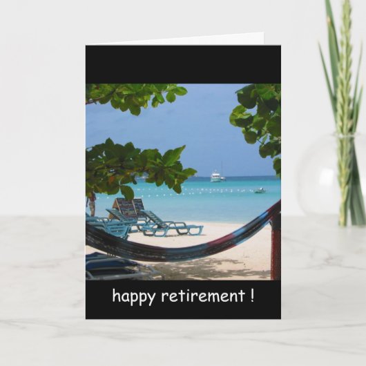 Carte relaxin de retraite (Devant)