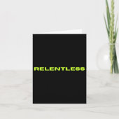 Carte Relentless  (Devant)