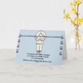 Carte Relevez la Barre (Fleur jaune)