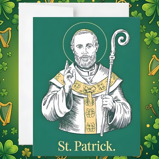 Carte religieuse de la Saint-Patrick