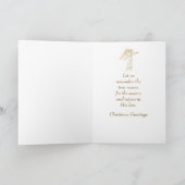 Carte Religieuse De Noël Mère Et Enfant (Intérieur)