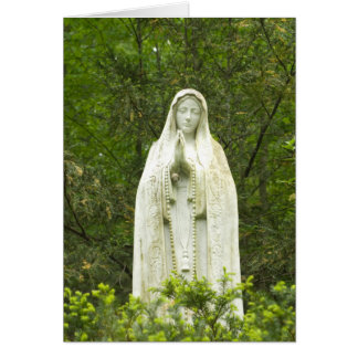 Carte religieuse Vierge Marie