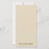 Carte Religieuse Vierge Mère Marie Fête de Thanksgiving (Dos)