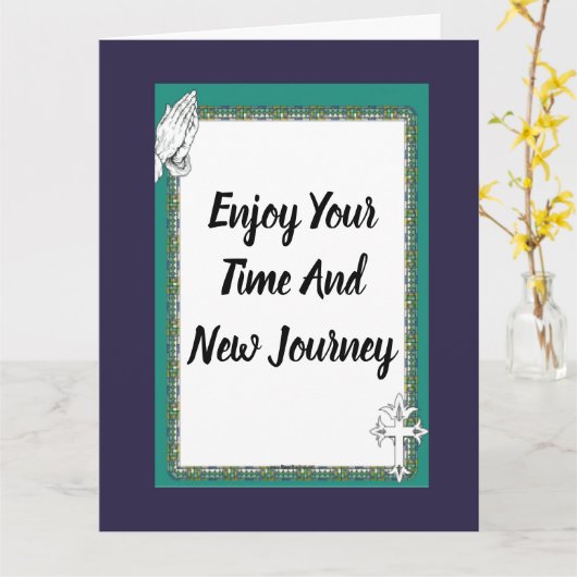 Carte Religieux (Fleur jaune)