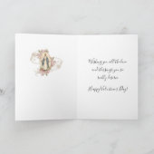 Carte Religieux | Saint Valentin | Vierge Marie (Intérieur)