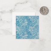 CARTE REMARQUE PLAT : WILLIAM MORRIS : MARIGOLD (Devant/Arrière en situation)