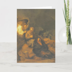 Carte Rembrandt le rêve de St Joseph
