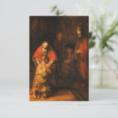 Carte Rembrandt - Retour Du Fils Prodigue (Debout devant)