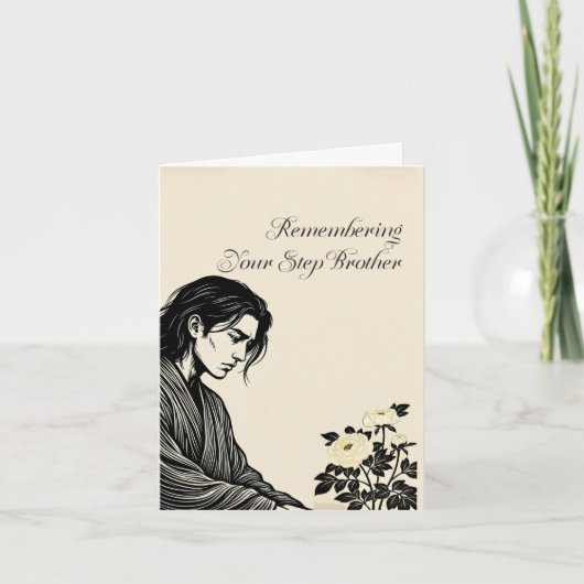 Carte Remembering Your Step Brother (Devant)