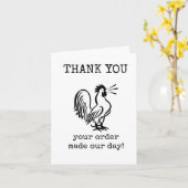 Carte Remerciement Client, Appréciation, Mignon (Fleur jaune)