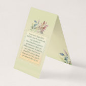 carte remerciement oiseau tendre (Back)