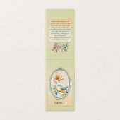 carte remerciement oiseau tendre (Outside Unfolded)