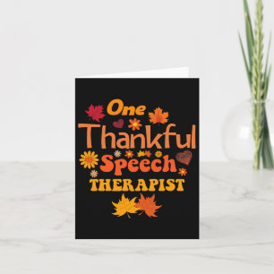 Carte Remerciements Discours Thanksgiving Automne Pour Q