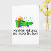 Carte Remettez Les Perles (Fleur jaune)