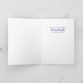 Carte Remettez-vous avec un jardin d'Iris Violet et Papi (Intérieur)