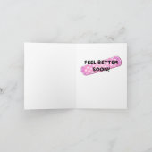 Carte Remettez-vous vite ! (Intérieur)