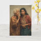 Carte "Remise" Anniversaire (Fleur jaune)
