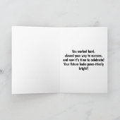 Carte Remise de diplôme de chat mignon (Intérieur)